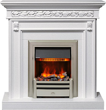 Каминокомплект Dimplex Valletta очаг Chesford белый Dimplex Valletta очаг Chesford белый