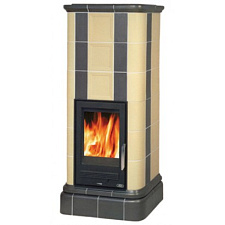 Кафельная печь Kaledonie color K - вставка комбо, с теплообменником Кафельная печь Kaledonie color K - вставка комбо, с теплообменником