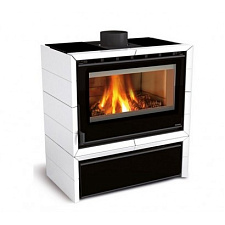 La Nordica-Extraflame fly con cassettone bianco infinity La Nordica-Extraflame fly con cassettone bianco infinity