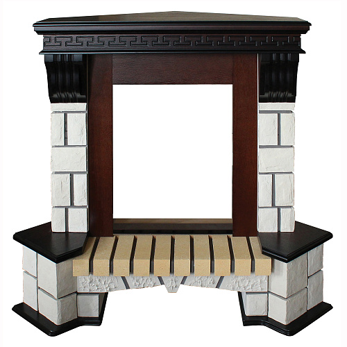 RealFlame Stone Corner ML STD AO античный дуб угловой_1 RealFlame Stone Corner ML STD AO античный дуб угловой_1