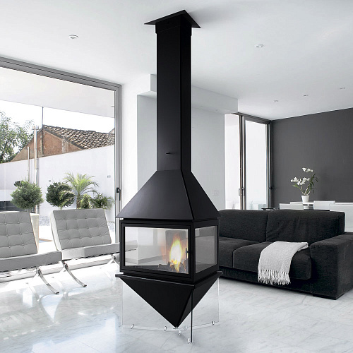Камин Iris, черный (Traforart)_0 Камин Iris, черный (Traforart)_0