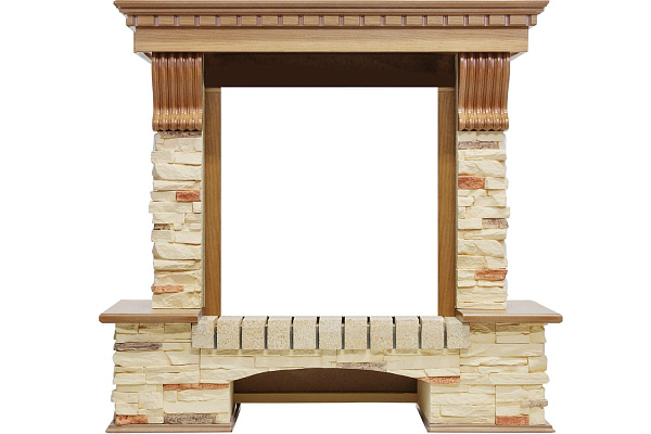 Dimplex Pierre Luxe очаг Atherton дуб/сланец_1 Dimplex Pierre Luxe очаг Atherton дуб/сланец_1