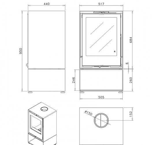 Печь HABIT 50V graffiti (Rocal)_1 Печь HABIT 50V graffiti (Rocal)_1