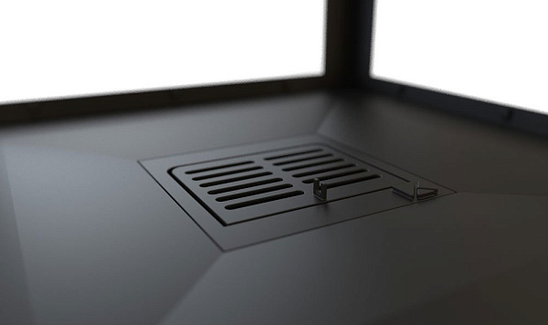 Камин Sandra Central, черный (Traforart)_1 Камин Sandra Central, черный (Traforart)_1