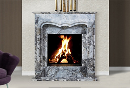 Фронтальный биокамин Bioteplo Бьюти Азул Bioteplo Бьюти Азул