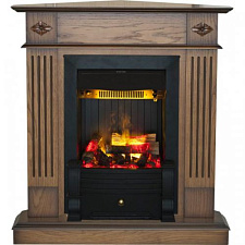 Каминокомплект RealFlame Brighton Corner очаг 3D Volcano орех угловой RealFlame Brighton Corner очаг 3D Volcano орех угловой