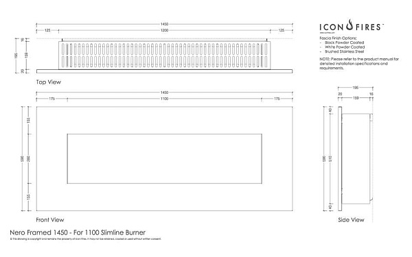 ICON FIRES Nero 1450B_2 ICON FIRES Nero 1450B_2