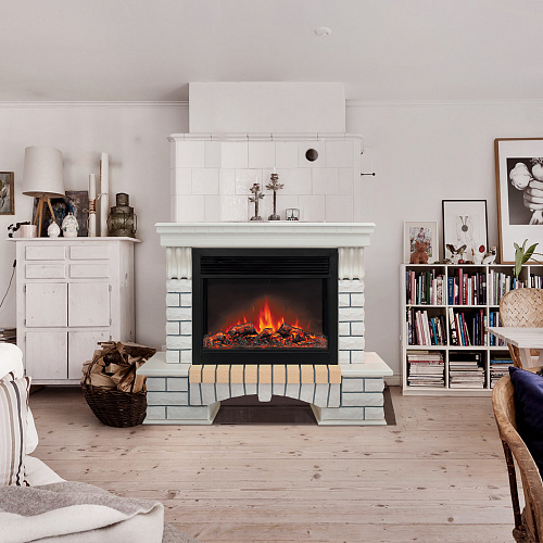 RealFlame Country WT очаг Moonblaze S BL белый дуб_2 RealFlame Country WT очаг Moonblaze S BL белый дуб_2