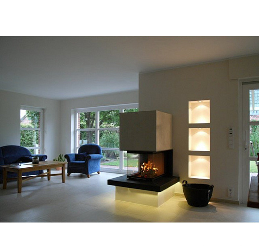 Brunner panorama-kamin 57/40/85/40, рамка узкая нерж.сталь_2 Brunner panorama-kamin 57/40/85/40, рамка узкая нерж.сталь_2