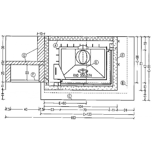 Облицовка 11/232 Granit Naturschwarz LH, прав. (Hark)_3 Облицовка 11/232 Granit Naturschwarz LH, прав. (Hark)_3