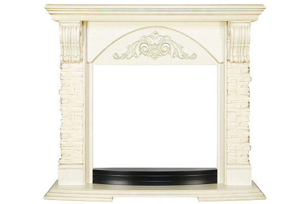 Royal Flame Rimini очаг Dioramic 28 LED FX cлоновая кость с патиной_2 Royal Flame Rimini очаг Dioramic 28 LED FX cлоновая кость с патиной_2