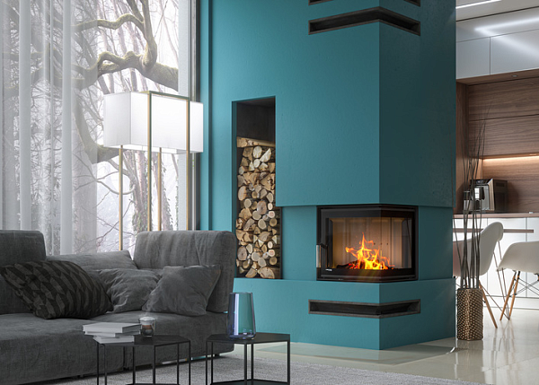 Каминная топка Defro Home Intra SM BL Mini_2 Каминная топка Defro Home Intra SM BL Mini_2