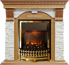 Каминокомплект Dimplex Dublin очаг Atherton дуб/сланец белый Dimplex Dublin очаг Atherton дуб/сланец белый