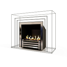 Встраиваемый биокамин Firezo D'elite 1200 Firezo D'elite 1200