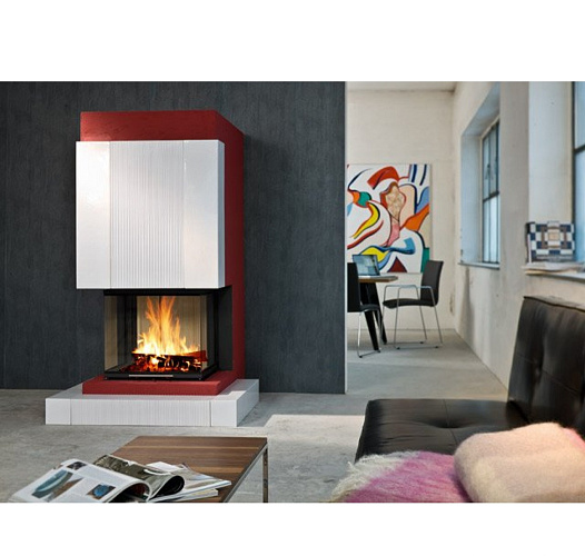 Brunner panorama-kamin 57/25/121/25, рамка узкая черная_2 Brunner panorama-kamin 57/25/121/25, рамка узкая черная_2