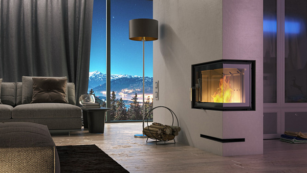 Каминная топка Defro Home Intra SM BP Slim_2 Каминная топка Defro Home Intra SM BP Slim_2