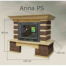 Каминная облицовка Bella italia Anna (Пристенная) Каминная облицовка Bella italia Anna (Пристенная)