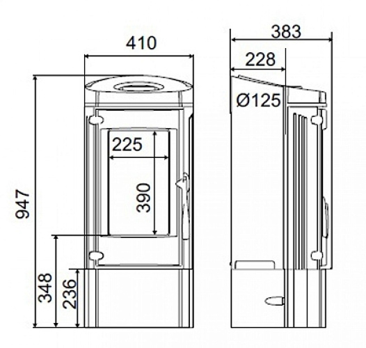 Чугунная печь LYTHAM (Supra)_1 Чугунная печь LYTHAM (Supra)_1