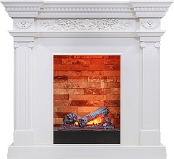 Каминокомплект Dimplex Amalfi очаг Cassette 400 NH белый дуб Dimplex Amalfi очаг Cassette 400 NH белый дуб