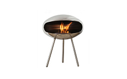 Напольный биокамин Cocoon Fires Terra Stainless Steel Cocoon Fires Terra Stainless Steel