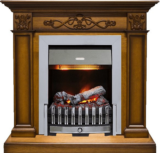 Dimplex Verona очаг Danville Chrome FB2 античный дуб_0 Dimplex Verona очаг Danville Chrome FB2 античный дуб_0