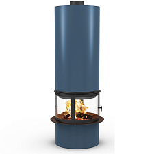 Камин Diamante, центральный, со стеклом, RAL (Traforart) Камин Diamante, центральный, со стеклом, RAL (Traforart)