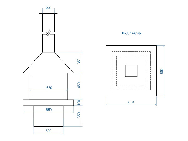 Good Fire Куб 850_8 Good Fire Куб 850_8
