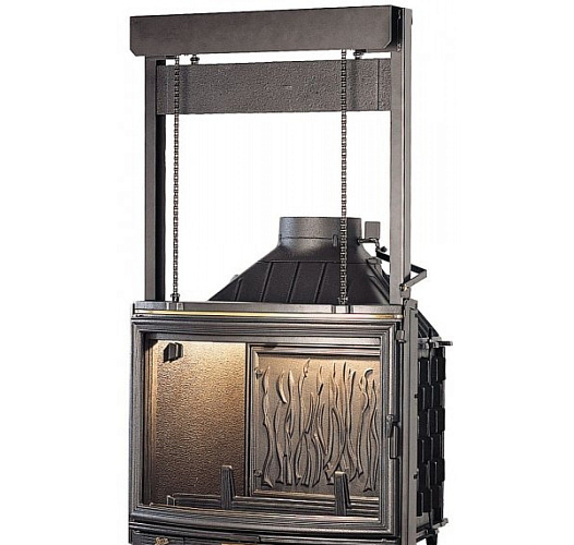 Топка Seguin prestige pano 7 с открытием дверцы в сторону и вверх_1 Топка Seguin prestige pano 7 с открытием дверцы в сторону и вверх_1