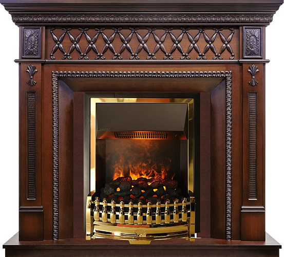 Dimplex Alexandria очаг Atherton махагон коричневый антик_0 Dimplex Alexandria очаг Atherton махагон коричневый антик_0