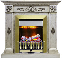 Каминокомплект Dimplex Derby очаг Danville Antique Brass FB2 Old silver Dimplex Derby очаг Danville Antique Brass FB2 Old silver