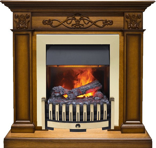 Dimplex Verona очаг Danville Brass FB2 античный дуб_0 Dimplex Verona очаг Danville Brass FB2 античный дуб_0