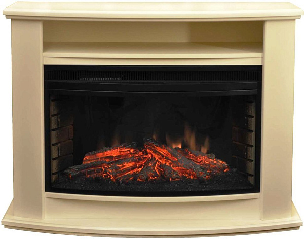 RealFlame Govard WT очаг Firespace 33W S IR белый дуб фронтальный_0 RealFlame Govard WT очаг Firespace 33W S IR белый дуб фронтальный_0