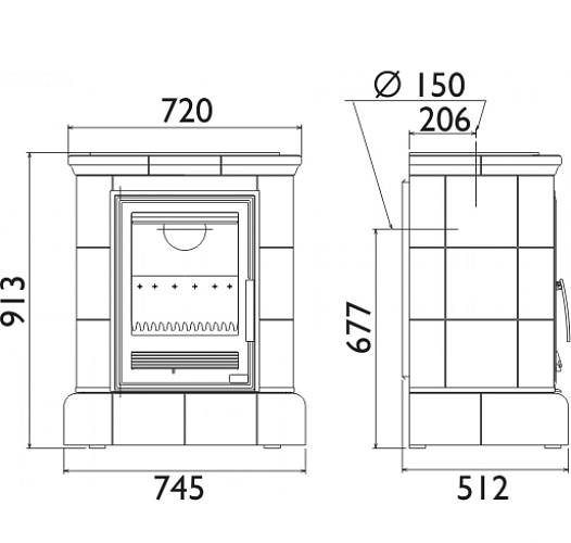 Кафельная печь Marina KP вставка комбо кафельный цоколь коричневая_3 Кафельная печь Marina KP вставка комбо кафельный цоколь коричневая_3