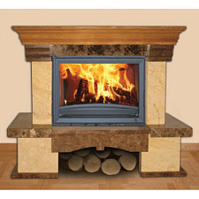 Каминная облицовка Bella italia Capri (Пристенная) Каминная облицовка Bella italia Capri (Пристенная)