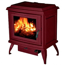 Чугунная печь Charleston C2-01, бордовый, эмаль (Cashin) Чугунная печь Charleston C2-01, бордовый, эмаль (Cashin)