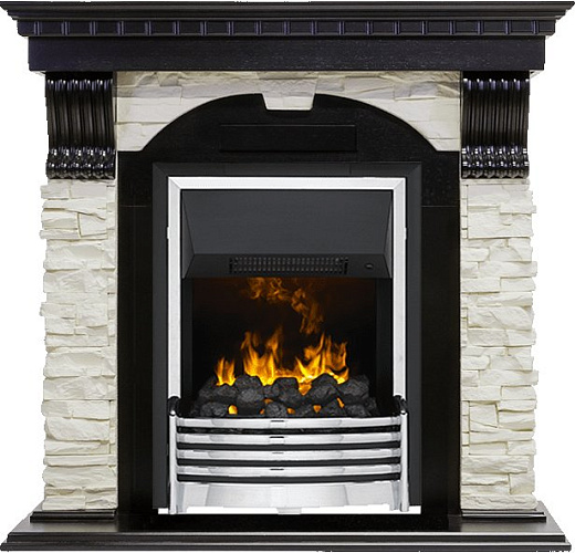 Dimplex Dublin очаг Flagstaff венге/сланец белый_0 Dimplex Dublin очаг Flagstaff венге/сланец белый_0