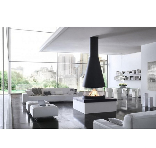 Каминная топка Piazzetta m 360 т, конический купол_4 Каминная топка Piazzetta m 360 т, конический купол_4