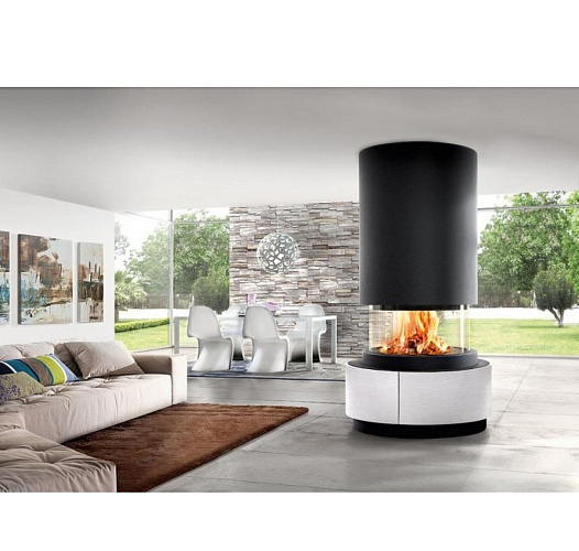Каминная топка Piazzetta m 360 т, цилиндрический купол_3 Каминная топка Piazzetta m 360 т, цилиндрический купол_3