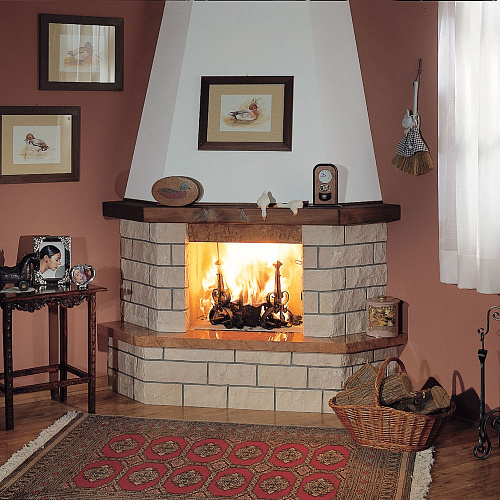 Облицовка Andria, угловая (Palazzetti)_0 Облицовка Andria, угловая (Palazzetti)_0