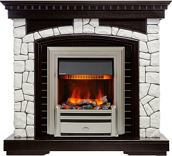 Каминокомплект Dimplex Glasgow очаг Chesford венге/белый Dimplex Glasgow очаг Chesford венге/белый
