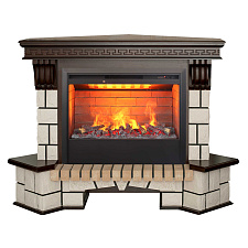 Каминокомплект RealFlame Stone New Corner 26 AO очаг 3D Helios 26 угловой RealFlame Stone New Corner 26 AO очаг 3D Helios 26 угловой