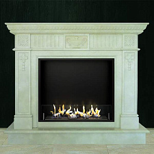 Биокамин в мраморном портале Firezo Vineria Firezo Vineria