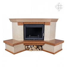 Каминная облицовка Kratki Bella угловая (Maja/Antek) Каминная облицовка Kratki Bella угловая (Maja/Antek)