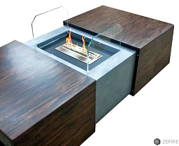 Напольный биокамин ZeFire Браун ZeFire Браун