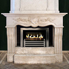Биокамин в мраморном портале Firezo Dea Firezo Dea