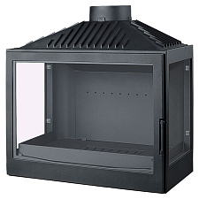 Топка L7 RL, два боковых стекла, серая (Liseo) Топка L7 RL, два боковых стекла, серая (Liseo)