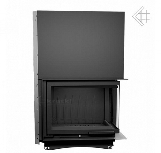 Каминная топка Amelia/P/BS/G с гильотиной угловое стекло справа_3 Каминная топка Amelia/P/BS/G с гильотиной угловое стекло справа_3