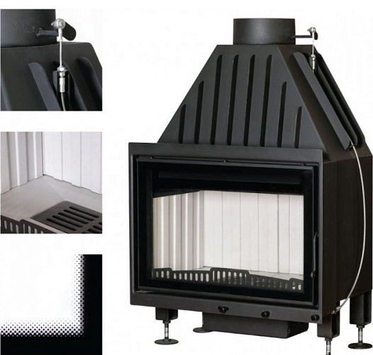 Каминная топка Экокамин альфа 700 т c теплообменником_3 Каминная топка Экокамин альфа 700 т c теплообменником_3