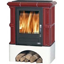 Кафельная печь Bavaria K - вставка комбо, прямой цоколь бордо, с теплообменником (6,9 кВт в воду) Кафельная печь Bavaria K - вставка комбо, прямой цоколь бордо, с теплообменником (6,9 кВт в воду)