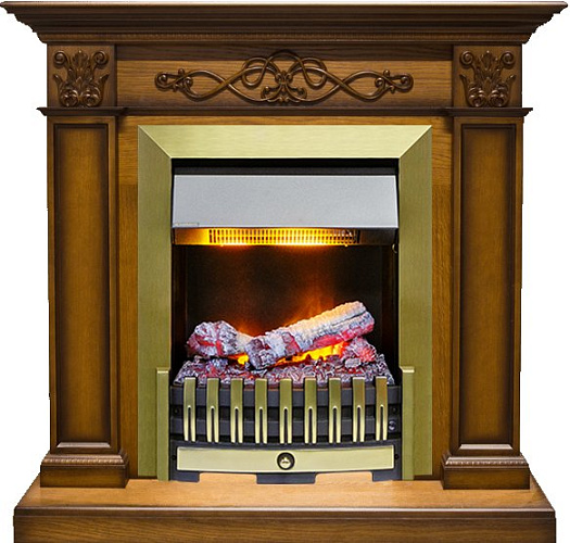 Dimplex Verona очаг Danville Antique Brass FB2 античный дуб_0 Dimplex Verona очаг Danville Antique Brass FB2 античный дуб_0